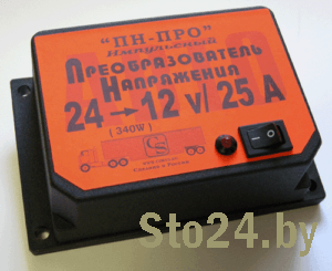 Установка преобразователя напряжения